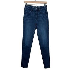 American Eagle Size 4 X-Long Super Hi Rise Jeggings